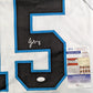 Carolina Panthers Jonathan Mingo Autographed Signed Jersey Jsa  Coa