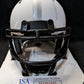 Las Vegas Raiders Chris Smith Autographed Signed Lunar Mini Helmet Jsa Coa Sil