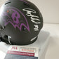 Baltimore Ravens Joe Flacco Anquan Boldin Dual Signed Eclipse Mini Helmet Jsa