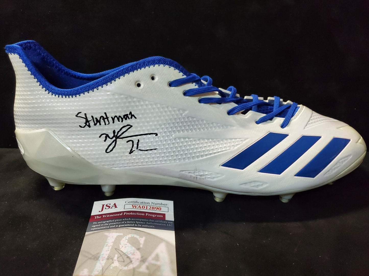 Indianapolis Colts Nyheim Hines Autographed Signed Inscribed Cleat Jsa Coa