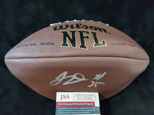 Tampa Bay Buccaneers Jamel Dean Signed Football Jsa Coa