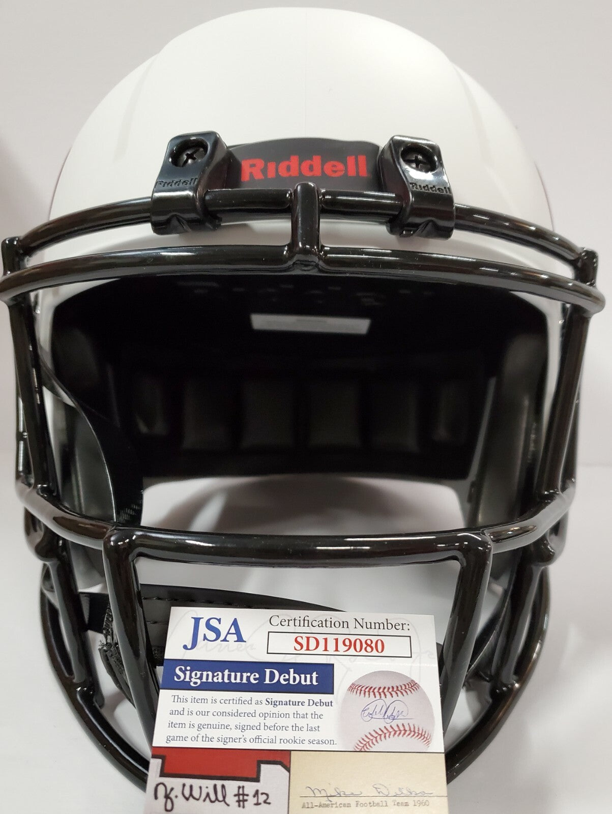 Javian Hawkins Signed Louisville Cardinals Replica Full Sz Lunar Helmet Jsa Coa