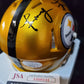Pittsburgh Steelers John "Frenchy" Fuqua Signed Flash Mini Helmet Jsa Coa