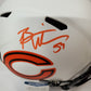 Brian Urlacher Signed Bears Full Size Lunar Replica Helmet Beckett Coa