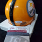 Pittsburgh Steelers Glen Edwards Signed Vsr Throwback Mini Helmet Jsa Coa