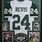 Framed New York Jets Darrelle Revis Autographed Signed Jersey Beckett Holo