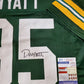 Green Bay Packers Devonte Wyatt Autographed Signed Jersey Jsa Coa
