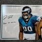 Eagles  Fletcher Cox, Jordan Davis, Nolan Smith Jr 3X Signed 36X12 Panoramic Bas