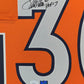Framed Denver Broncos Terrell Davis Autographed Signed Jersey Jsa Coa