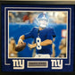 Daniel Jones Framed Signed N.Y. Giants 16X20 Photo Beckett Coa