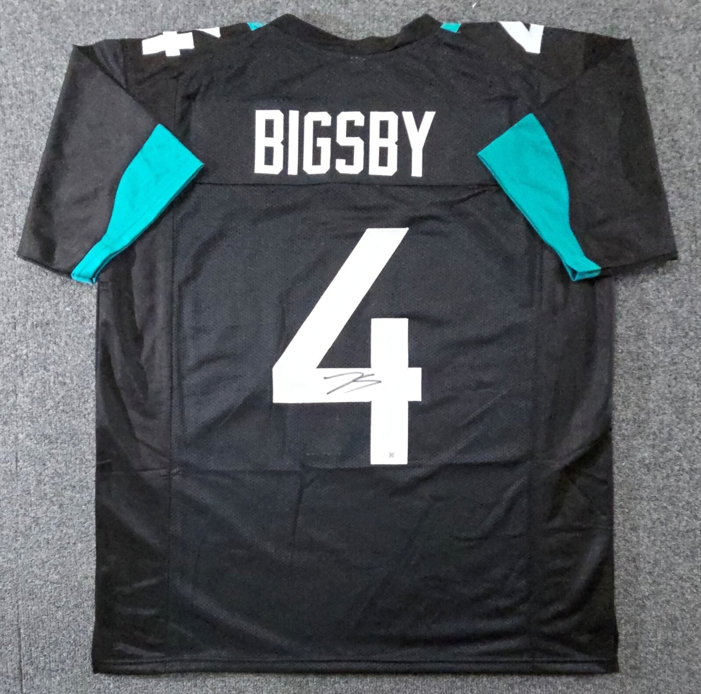 Jacksonville Jaguars Tank Bigsby Autographed Signed Jersey Jsa Coa