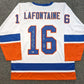 New York Islanders Pat Lafontaine Autographed Signed Inscribed Jersey Beckett