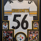 Framed Pittsburgh Steelers Alex Highsmith Autographed Signed Jersey Jsa Coa