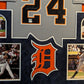 Suede Framed Detroit Tigers Miguel Cabrera Autographed Signed Jersey Jsa Coa