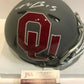 Marquise Brown Autographed Signed Oklahoma Sooners Amp Mini Helmet Jsa Coa
