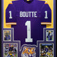 Framed Lsu Tigers Kayshon Boutte Autographed Signed Jersey Jsa Coa