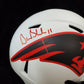 New England Patriots Drew Bledsoe Signed Lunar Eclipse Full Sz Helmet Bas Holo