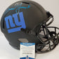 Daniel Jones Signed N.Y. Giants Full Size Speed Eclipse Replica Helmet Bas Coa