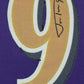 Framed Baltimore Ravens Justin Tucker Autographed Signed Jersey Jsa Coa