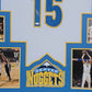 Framed Denver Nuggets Signed Autographed Nikola Jokic Jersey Jsa Coa