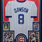 Framed Chicago Cubs Andre Dawson Autographed Signed Jersey Beckett Holo