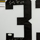 Framed Pittsburgh Steelers John Frenchie Fuqua Autographed Signed Jersey Jsa Coa