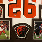 Framed Cleveland Browns Greedy Williams Autographed Signed Jersey Beckett Coa