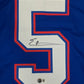 Smu Mustangs Elijah Roberts Autographed Signed Jersey Beckett Holo