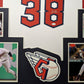 Framed Cleveland Guardians Steven Kwan Autographed Signed Jersey Jsa Coa