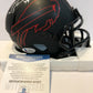 Tremaine Edmunds Signed Buffalo Bills Eclipse Mini Helmet Beckett Coa