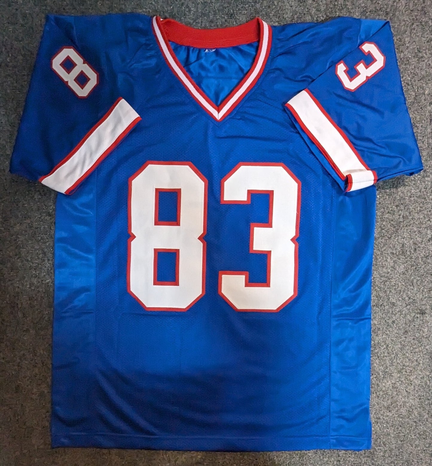 Buffalo Bills Andre Reed Autographed Signed Inscribed Jersey Jsa Coa