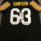 Dermontti Dawson Autographed Signed Insc Pittsburgh Steelers Jersey Jsa  Coa