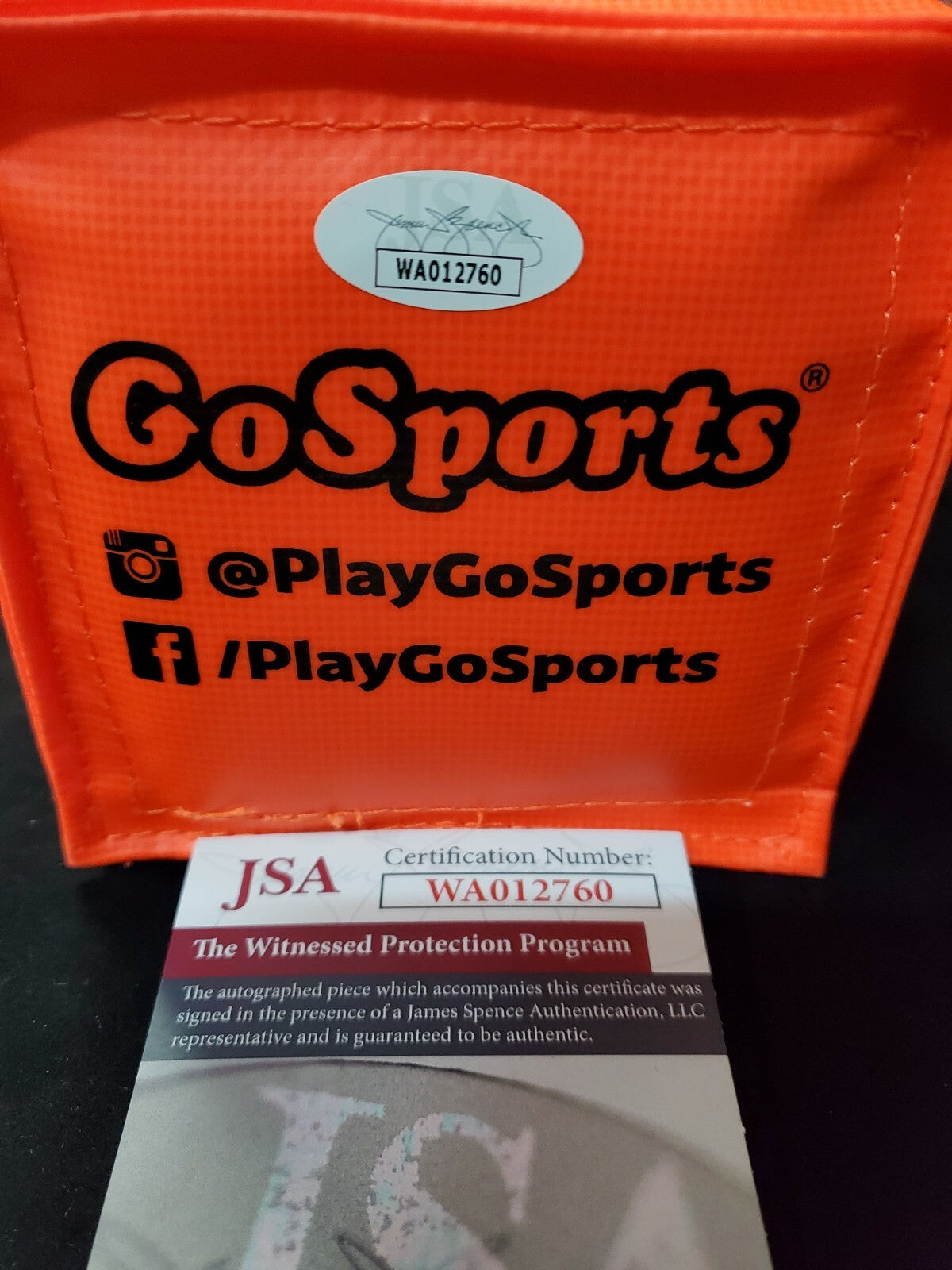 Indianapolis Colts Nyheim Hines Autographed Signed Inscribed Pylon Jsa Coa