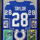 MVP Authentics Framed Indianapolis Colts Jonathan Taylor Signed Jersey Jsa Coa 630 sports jersey framing , jersey framing