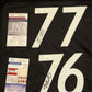 Pittsburgh Steelers Broderick Jones & Troy Fautanu 2X Autographed Jersey Jsa Coa