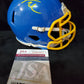 Garner Magnet Trojans Nyheim Hines Signed Mini Helmet Jsa Coa