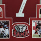 Framed Alabama Crimson Tide Trevon Diggs Autographed Signed Jersey Jsa Coa