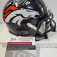 Denver Broncos Tim Patrick Signed Speed Mini Helmet Jsa Coa