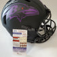 Baltimore Ravens Odafe Oweh Signed Full Size Eclipse Replica Helmet Jsa Coa