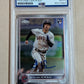 Steven Kwan Topps Chrome Rookie Debut 2022 #Usc178 Hand Signed Psa Slabbed