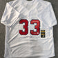 Washington Senators Frank Howard Autographed Inscribed Custom Jersey Jsa Coa