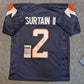 Denver Broncos Patrick Surtain Ii Autographed Signed 2024 T/B Jersey Jsa Coa