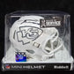 Kansas City Chiefs Trent Mcduffie Autographed Signed Salute Mini Helmet Beckett