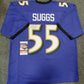 Baltimore Ravens Terrell Suggs Autographed Signed Jersey Jsa Coa