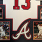 MVP Authentics Framed Atlanta Braves Ronald Acuna Jr Autographed Jersey Beckett Holo 720 sports jersey framing , jersey framing