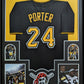 Framed Pittsburgh Pirates Custom Jersey With Joey Porter Jr Autograph Jsa Coa