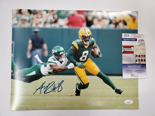 Green Bay Packers Amari Rodgers Autographed 11X14 Photo Jsa Coa