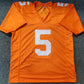 Tennessee Volunteers Hendon Hooker Autographed Signed Orange Jersey Jsa Coa