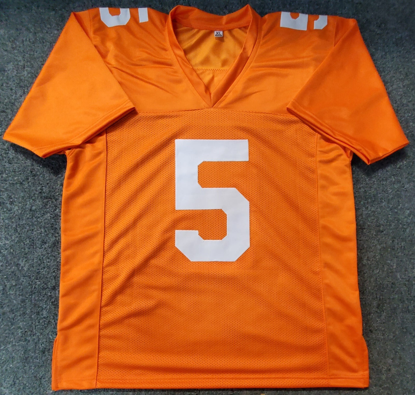 Tennessee Volunteers Hendon Hooker Autographed Signed Orange Jersey Jsa Coa
