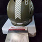 Baltimore Ravens Justin Tucker Signed Salute To Service Mini Helmet Jsa Coa
